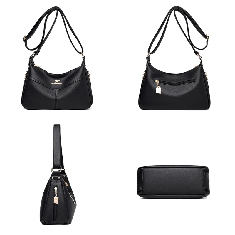 High Quality Eco Leather Women's Messenger Tote bag - Image 5