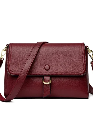 Soft Eco Leather Bags: Designer Shoulder Crossbody