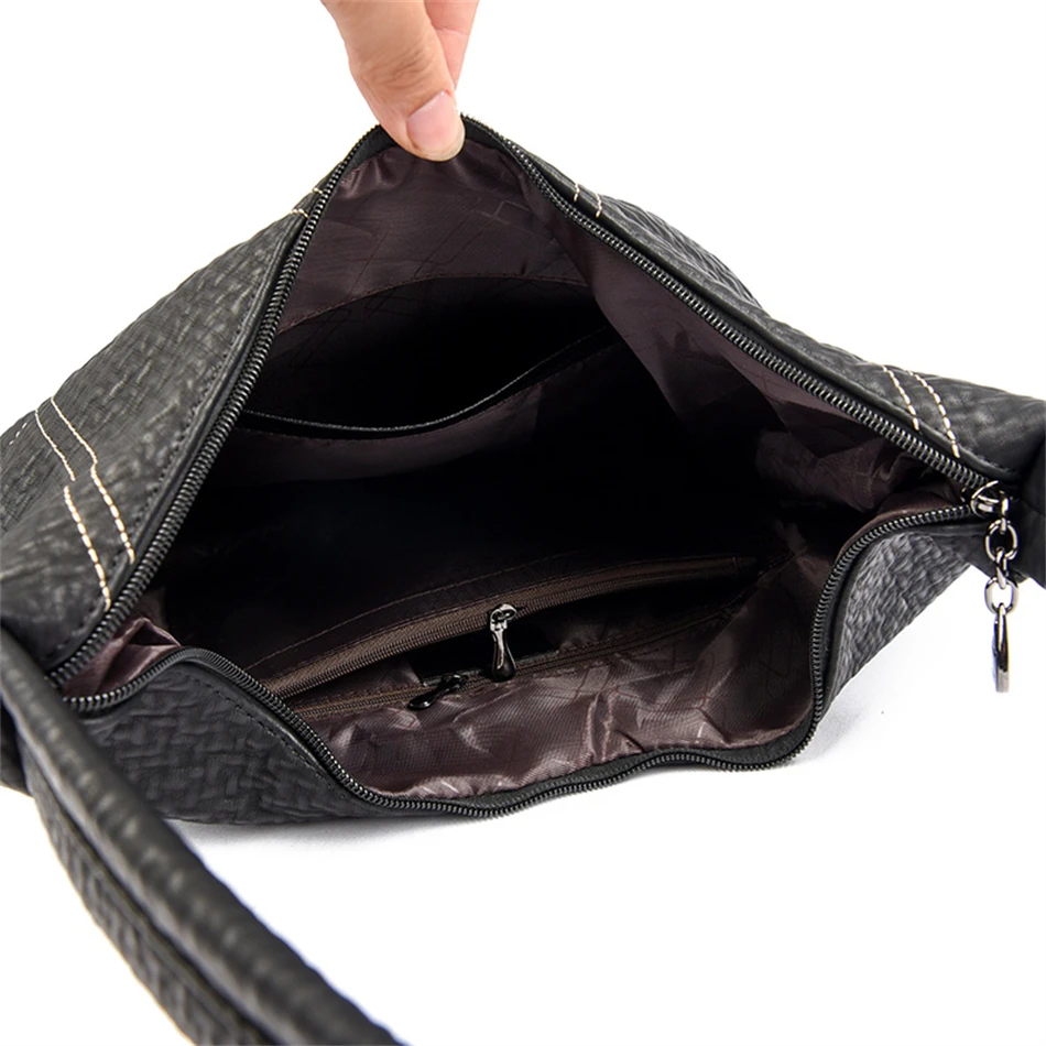 High Quality Vintage Eco-Leather Crossbody Bag - Image 6