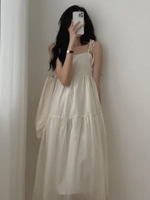 Sustainable Korean Lace Dress