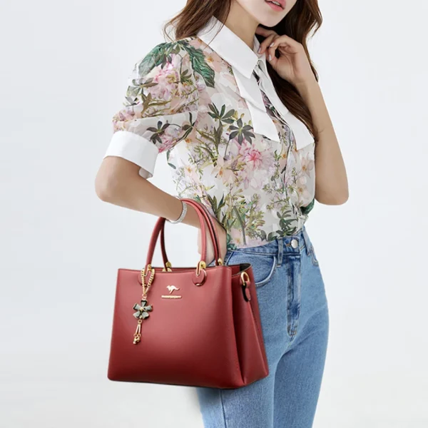 Eco Chic Leather Bags: Women's Designer Style - Image 3