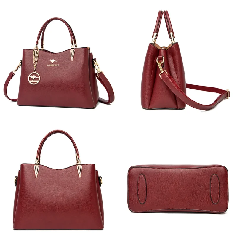 Ethical Chic Leather Bag: 3-Layer Trend - Image 5