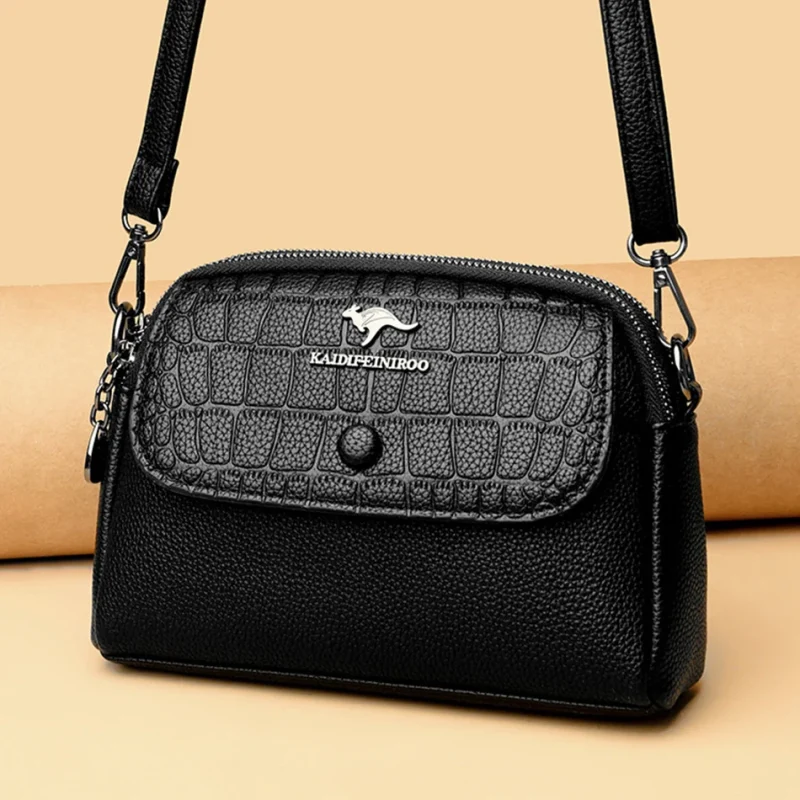 Chic Croc Shoulder Bag: Eco Style Icon - Image 2