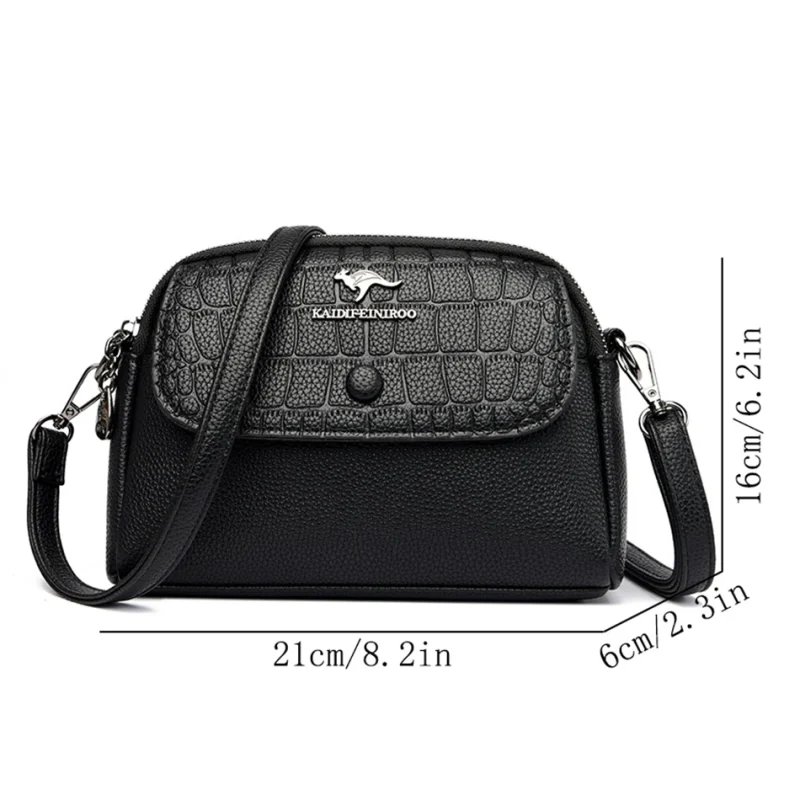 Chic Croc Shoulder Bag: Eco Style Icon - Image 4