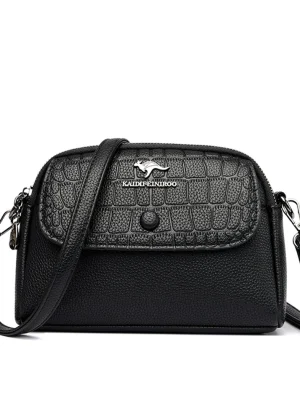 Chic Croc Shoulder Bag: Eco Style Icon