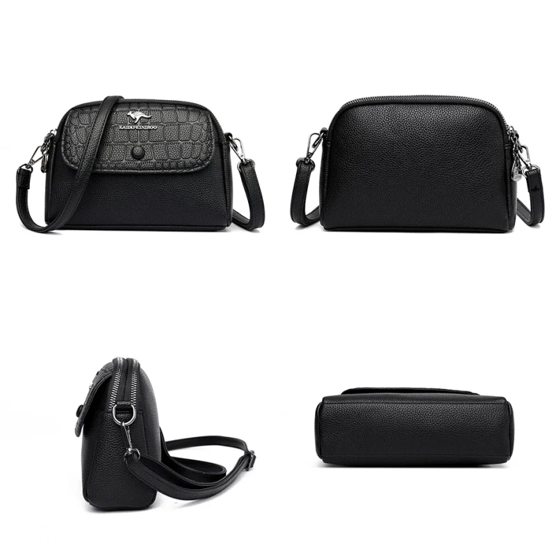 Chic Croc Shoulder Bag: Eco Style Icon - Image 5