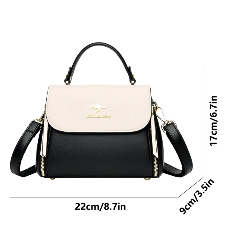 Eco Vintage Messenger: Designer Crossbody Bag - Image 5