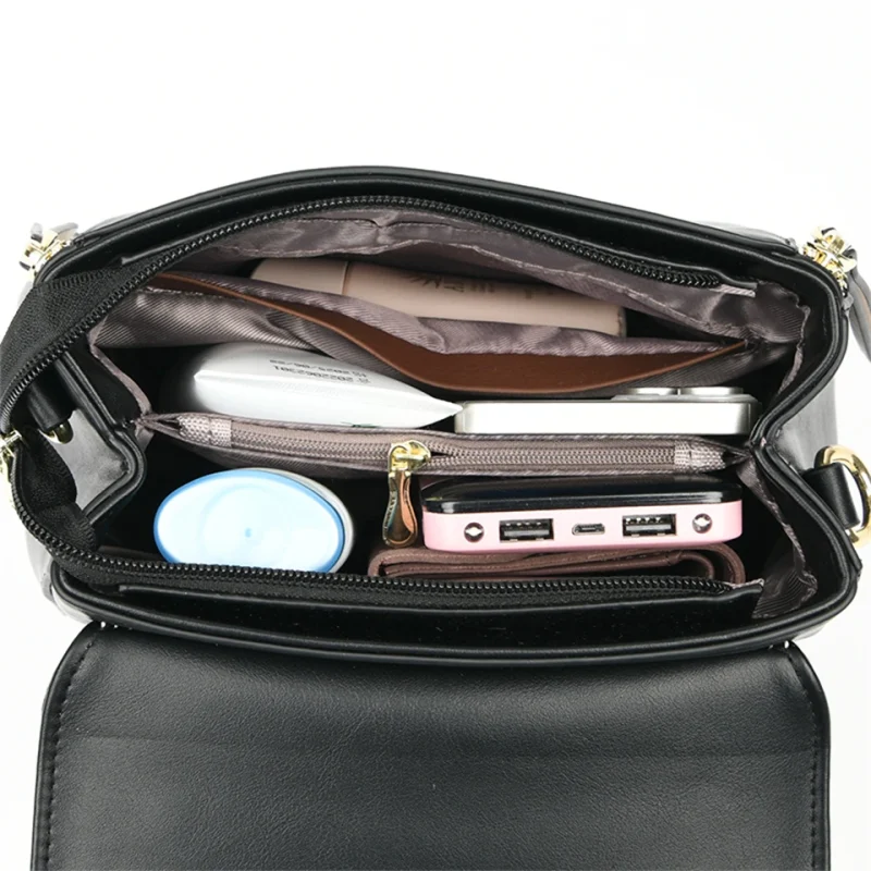 Eco Vintage Messenger: Designer Crossbody Bag - Image 6