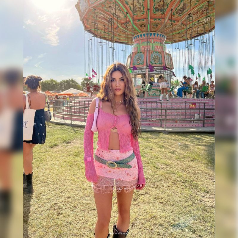 Fall Winter See-through Split Long Sleeve Top - Image 2