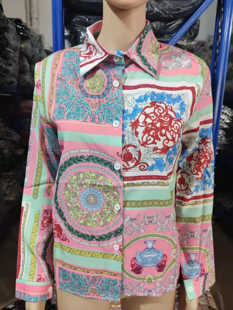 Spring Autumn Long Sleeve Single-Breasted Cardigan Shirt - Image 7