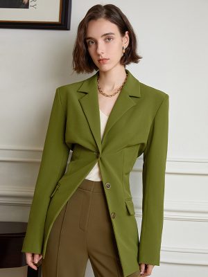 Spring Office Blazer Women’s Top