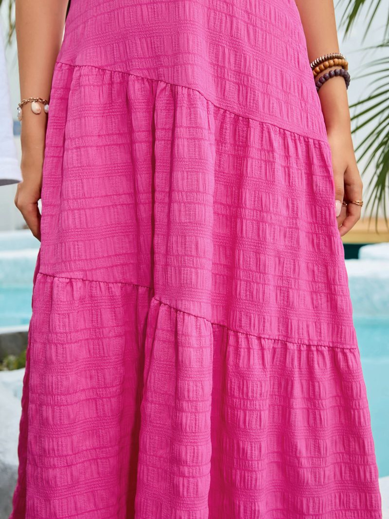 Bohemian One Shoulder Party Dress for Women - Image 2