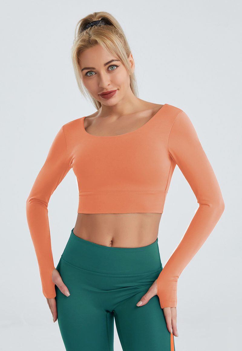Pro Fitness Long Sleeve T-Shirt: Nude Feel - Image 5