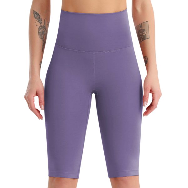 High Waist Nude Feel Yoga Shorts: Quick-Dry - Image 5