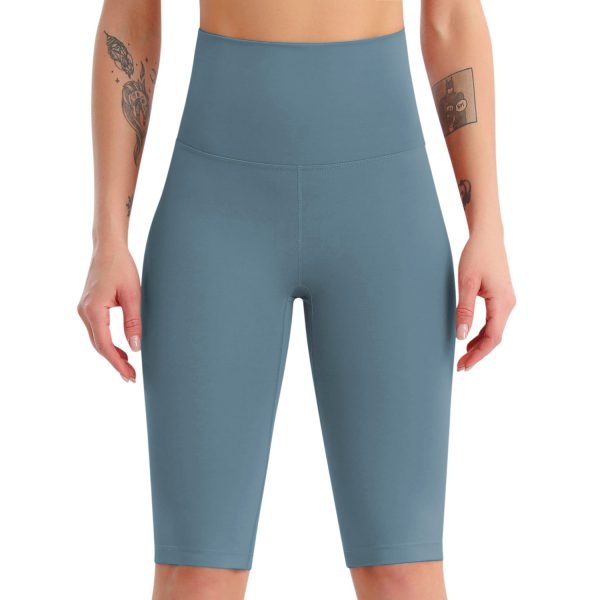 High Waist Nude Feel Yoga Shorts: Quick-Dry - Image 2