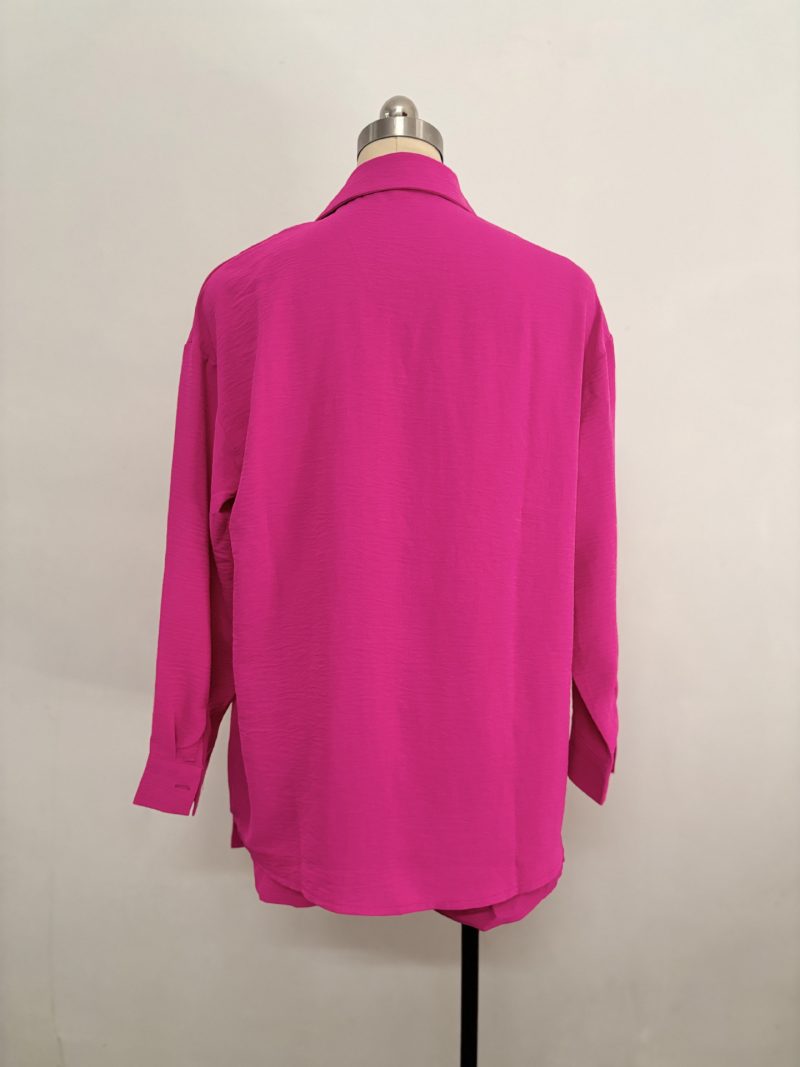 Spring Autumn Women's Long-Sleeved Shirt and Shorts Set - Image 5