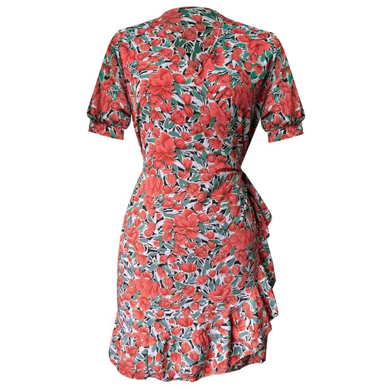 Women's Popular One-Piece Floral Dress - Image 5