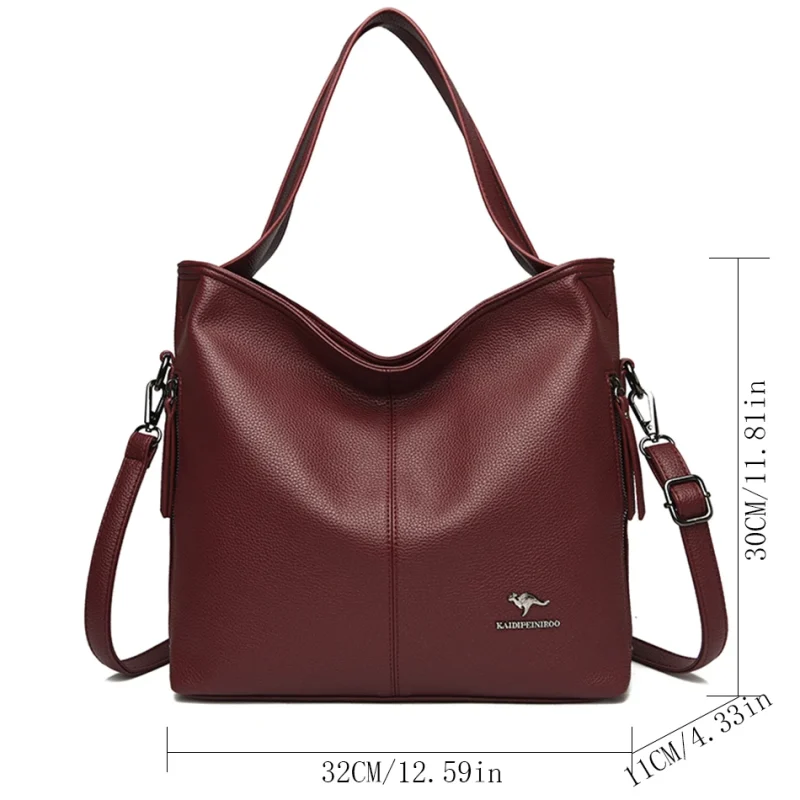 High Quality Chic Eco Leather Tote Bags: Women's Style - Image 3