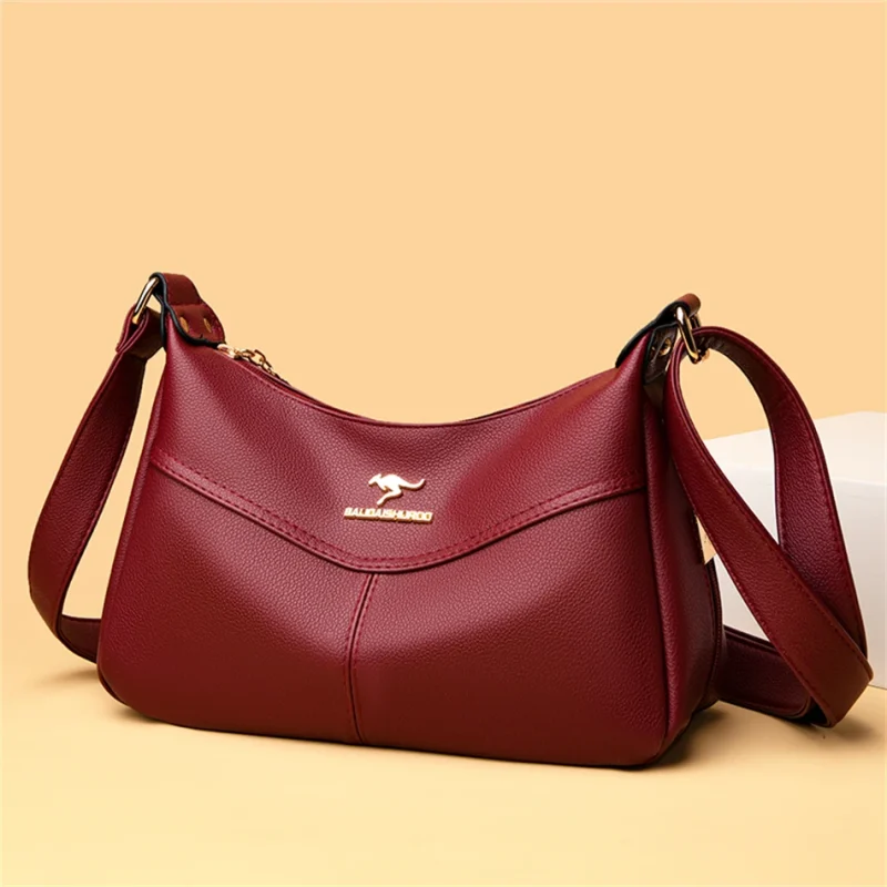 High Quality Eco Leather Women's Messenger Tote bag - Image 9
