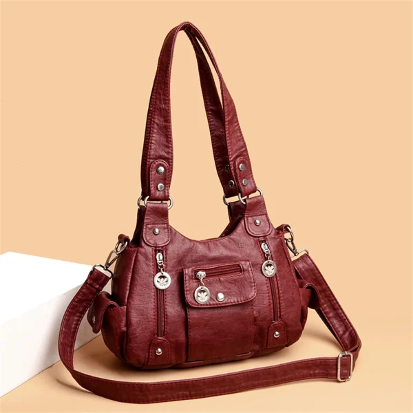 High Quality Soft Leather Eco Tote Bag - Image 8