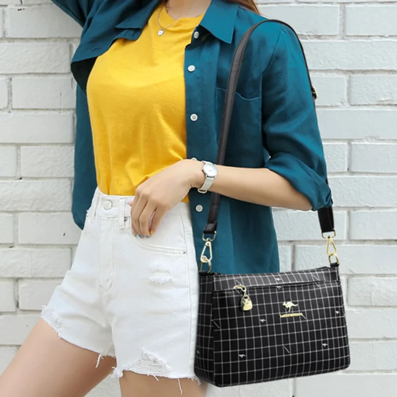 Brand Leather Crossbody - Quality Sac - Image 9
