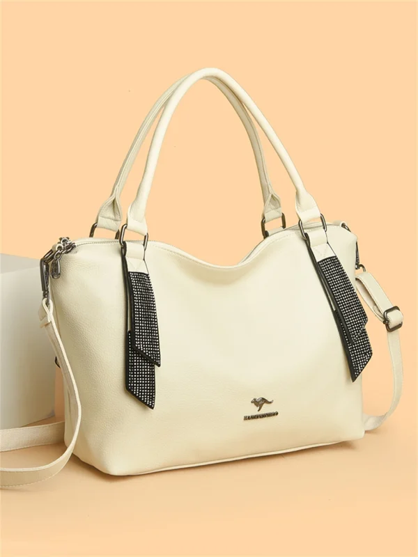 High Quality Eco Chic Leather Bag: Female Crossbody - Image 19