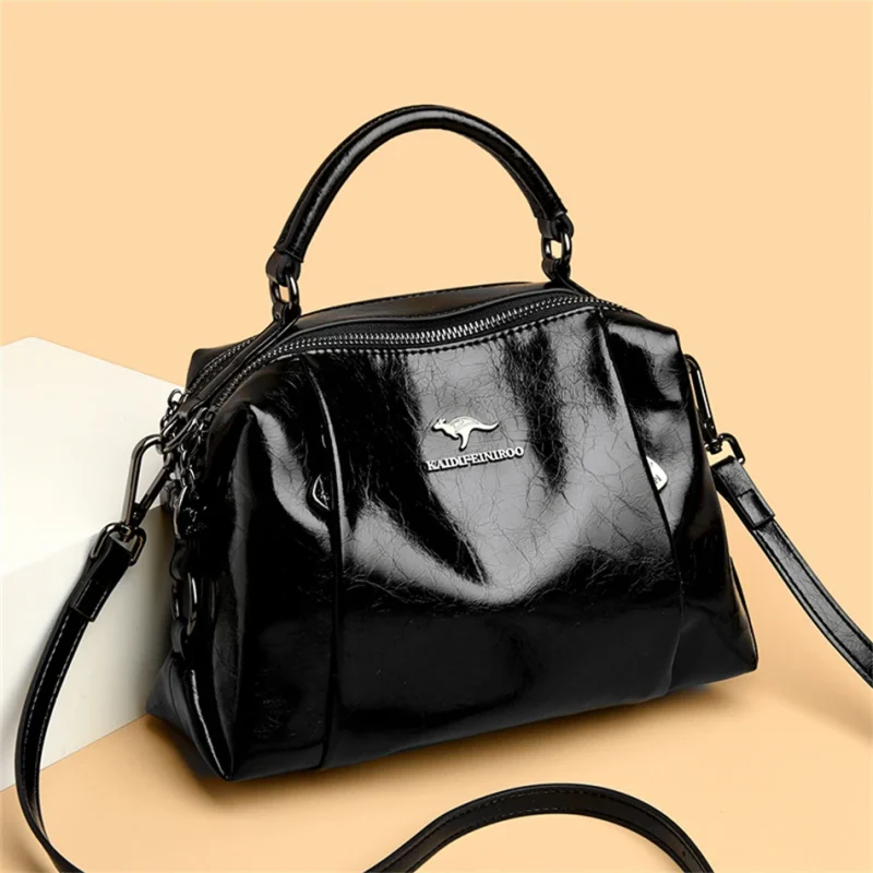 Eco Chic Large Capacity Crossbody Bag - Image 8