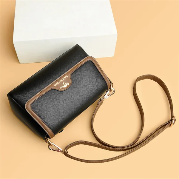 Retro Eco Bags: Women's Leather Crossbody - Image 10