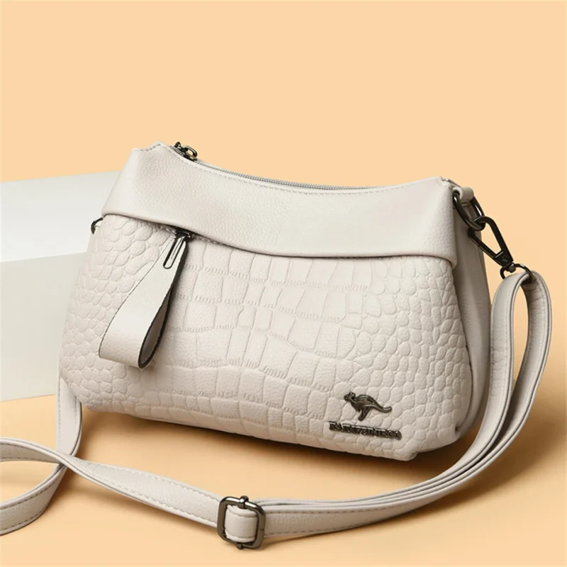 Vintage Eco Handbags: 3 Layer Croc - Image 15