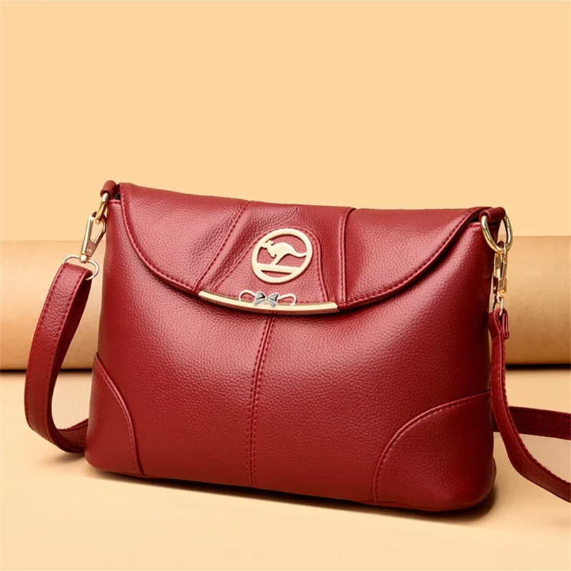 Designer Soft Leather Stylish Eco Leather Crossbody Purse - Image 12