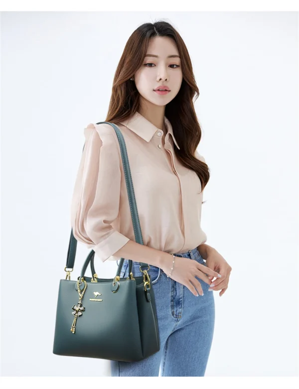 Eco Chic Leather Bags: Women's Designer Style - Image 9