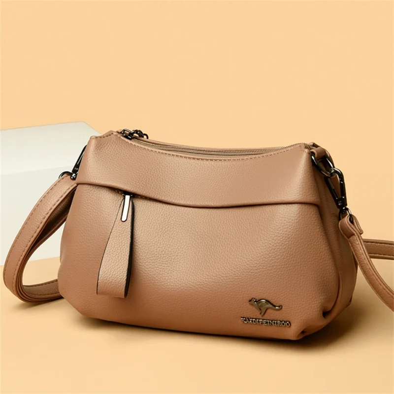 3-Layer High Quality Eco Leather Handbags - Image 12