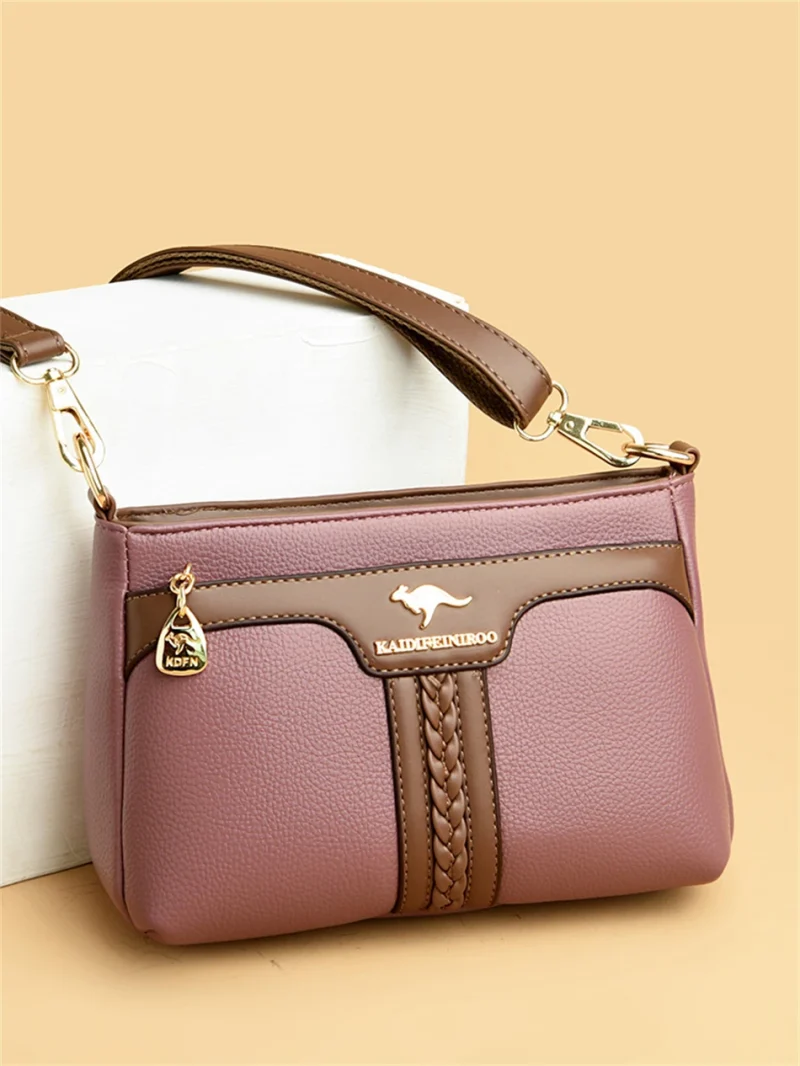 Chic Luxury Leather Crossbody Bags - Image 9