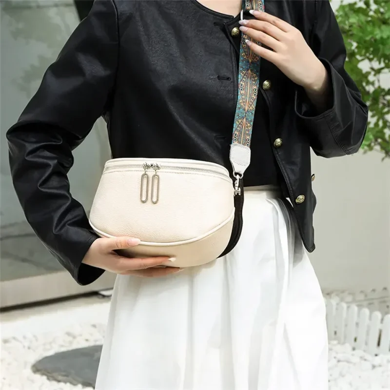 Eco Chic Leather Tote Bag - Genuine Cowhide - Image 12