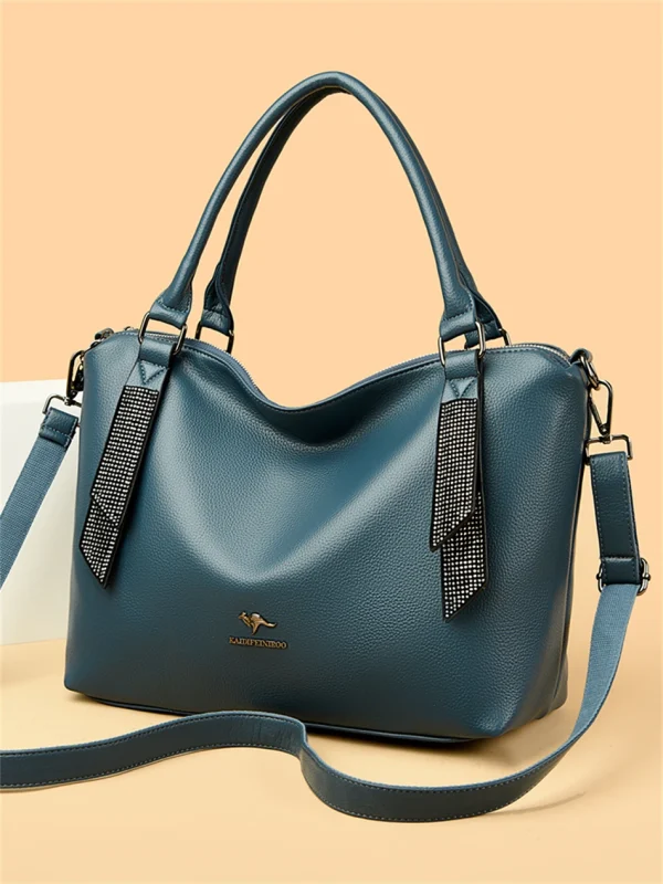 High Quality Eco Chic Leather Bag: Female Crossbody - Image 20