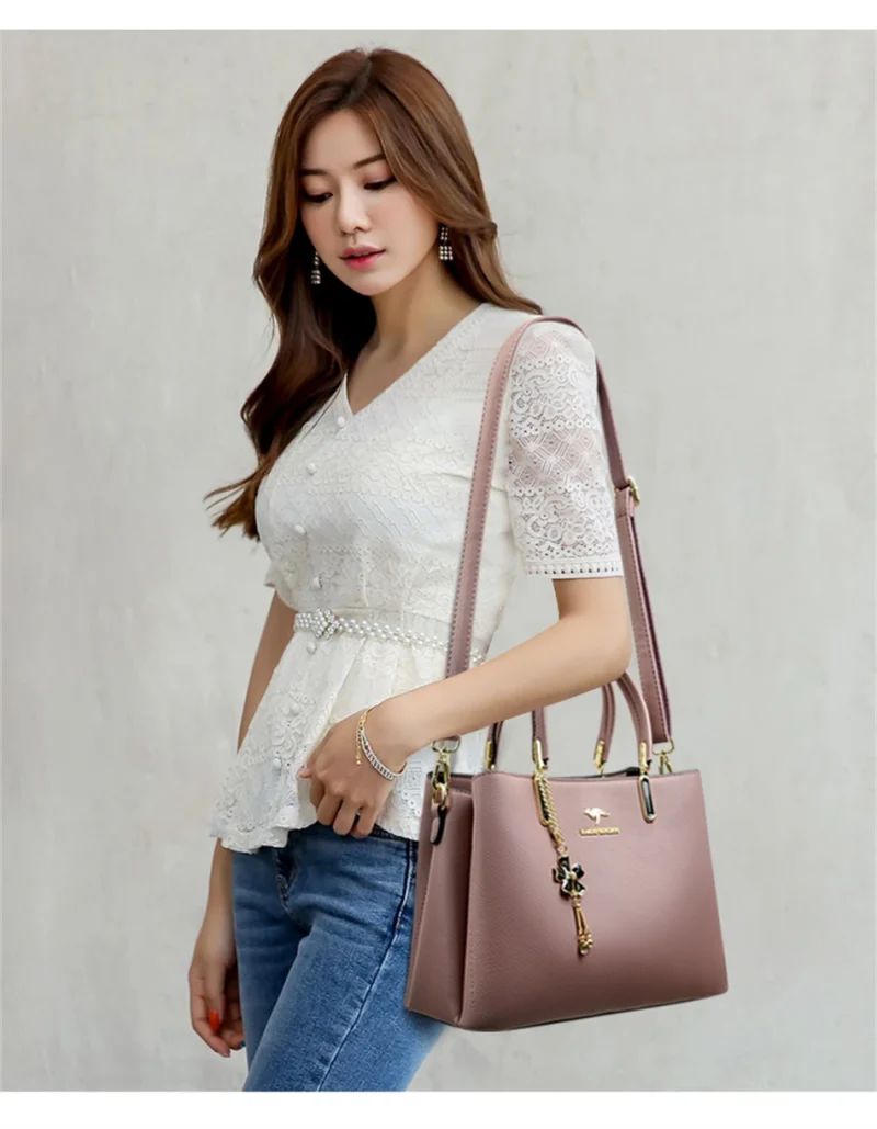3 Layers Vintage Eco-Friendly Crossbody Bag - Image 10