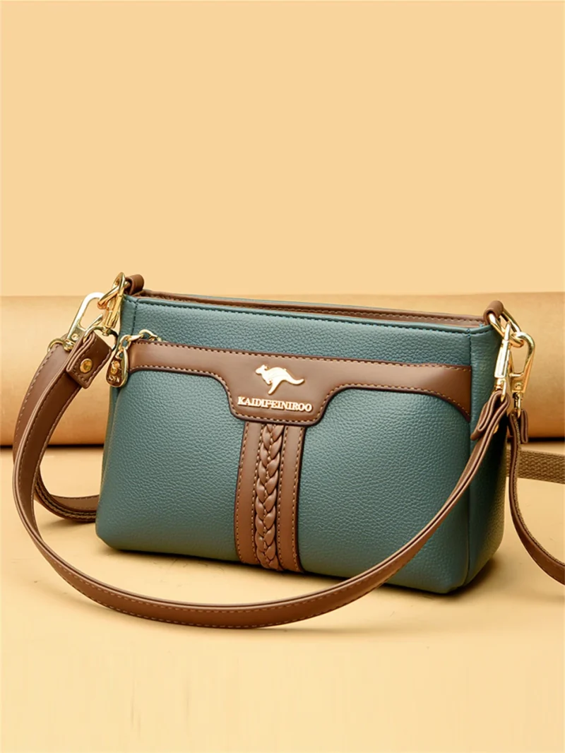 Chic Luxury Leather Crossbody Bags - Image 10