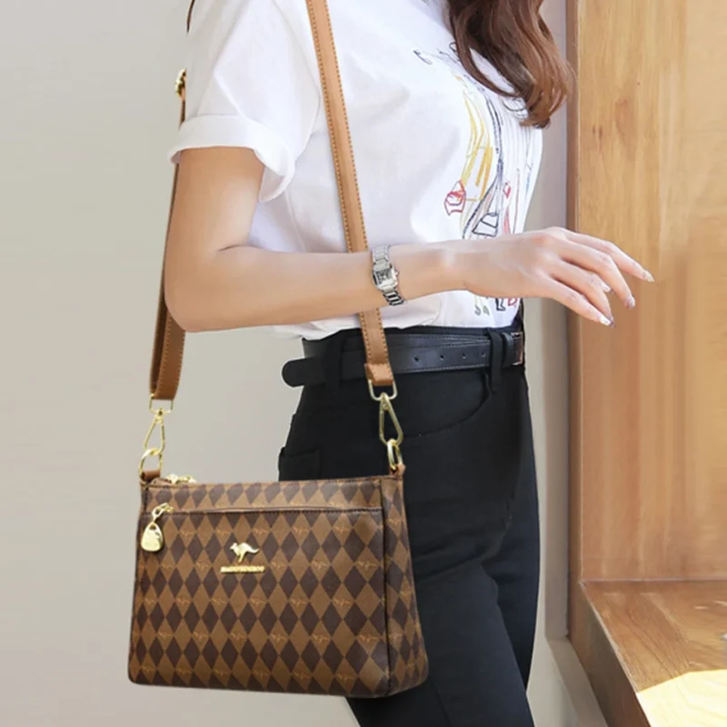 Brand Leather Crossbody - Quality Sac - Image 11