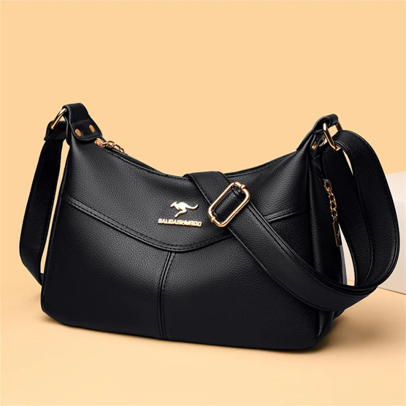 High Quality Eco Leather Women's Messenger Tote bag - Image 8
