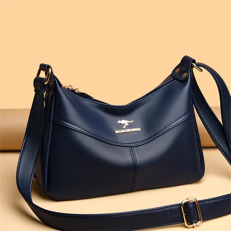 High Quality Eco Leather Women's Messenger Tote bag - Image 11
