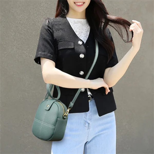 High Quality Soft Eco Leather Crossbody Bag - Image 11