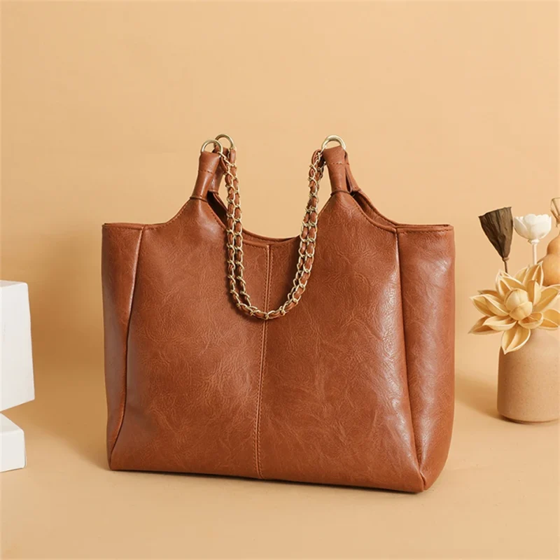 Retro Eco-Friendly Tote Bag - Large Capacity - Image 7