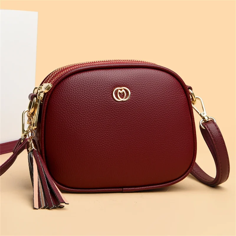 Chic Eco Leather Crossbody Bag - Vintage Style - Image 10