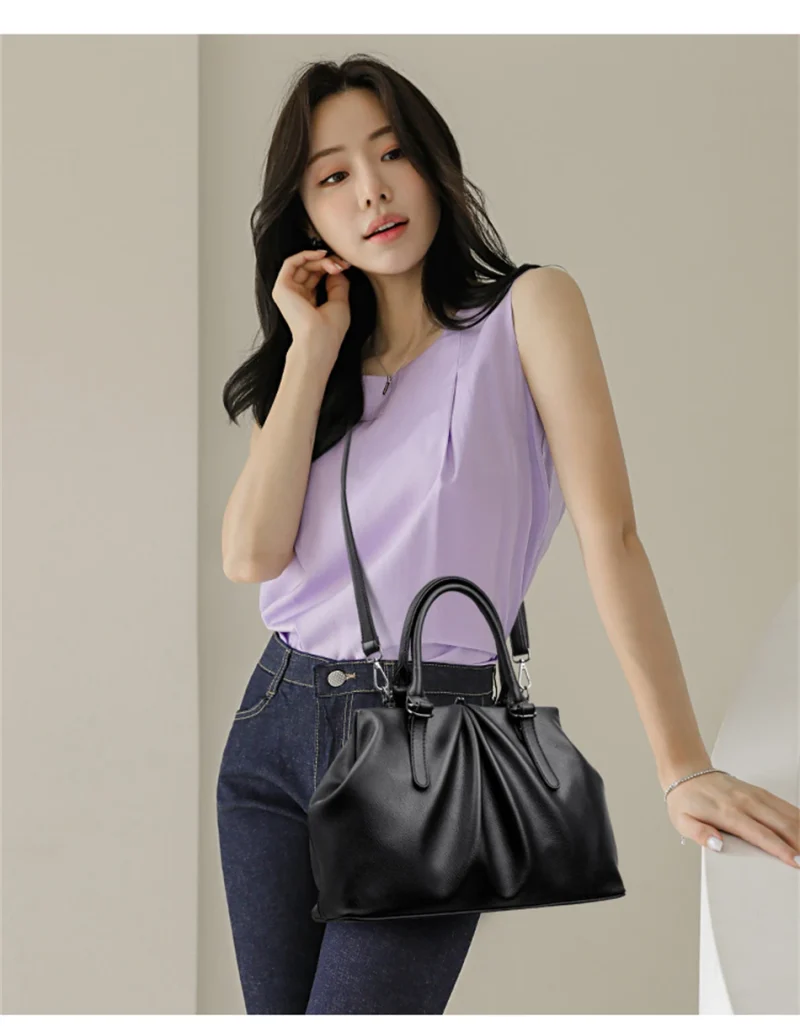 Designer Eco-Chic Shoulder Crossbody Bag: High Quality - Image 8