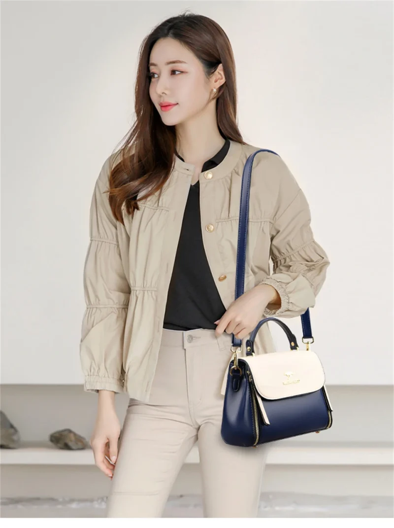 Eco Vintage Messenger: Designer Crossbody Bag - Image 9
