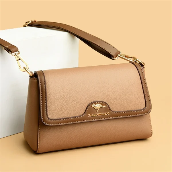 Retro Eco Bags: Women's Leather Crossbody - Image 13