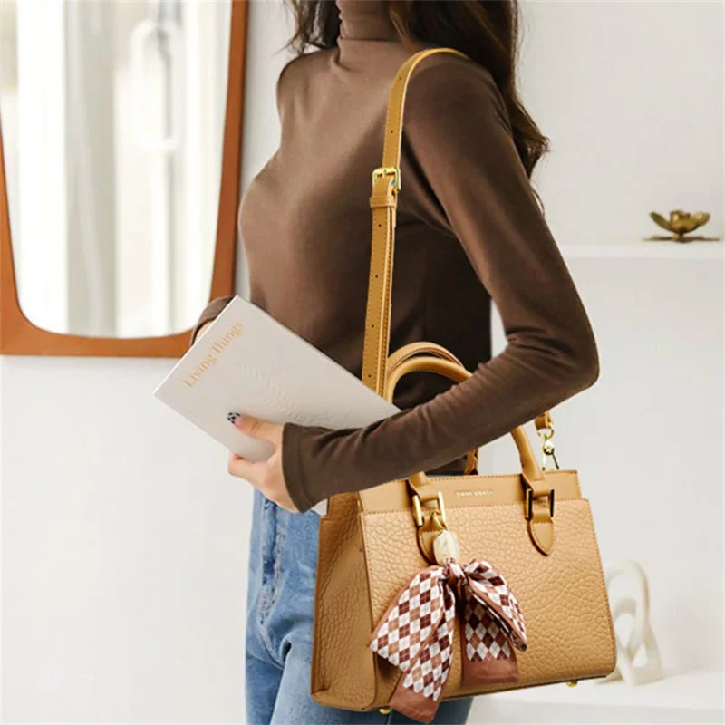 High Quality Elephant Print Eco Bag, PU Leather - Image 11