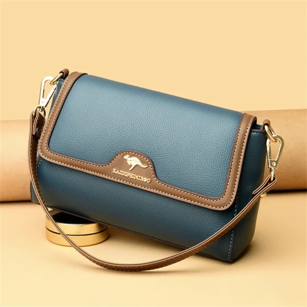 Retro Eco Bags: Women's Leather Crossbody - Image 12