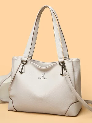Vintage Leather Stylish Tote Bag