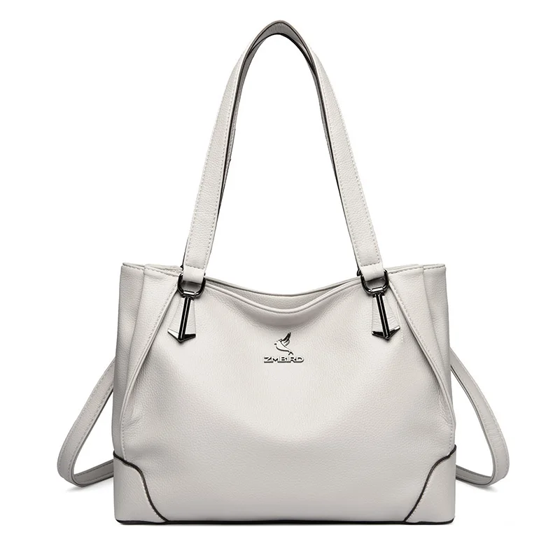 Vintage Leather Stylish Tote Bag - Image 6
